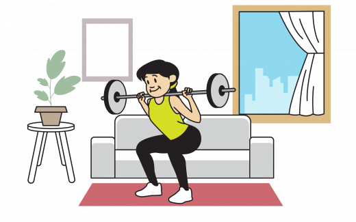 Fitness Illustration