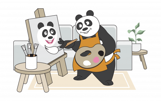 Panda illustration