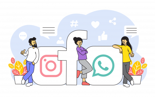 Social Media Illustration