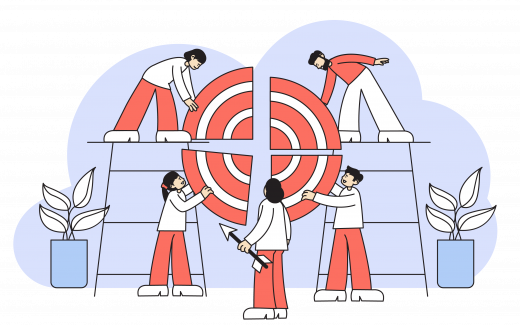 Teamwork illustrations