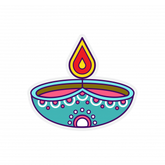 Diwali stickers