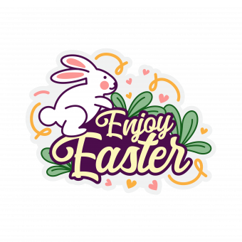 Easter stickers