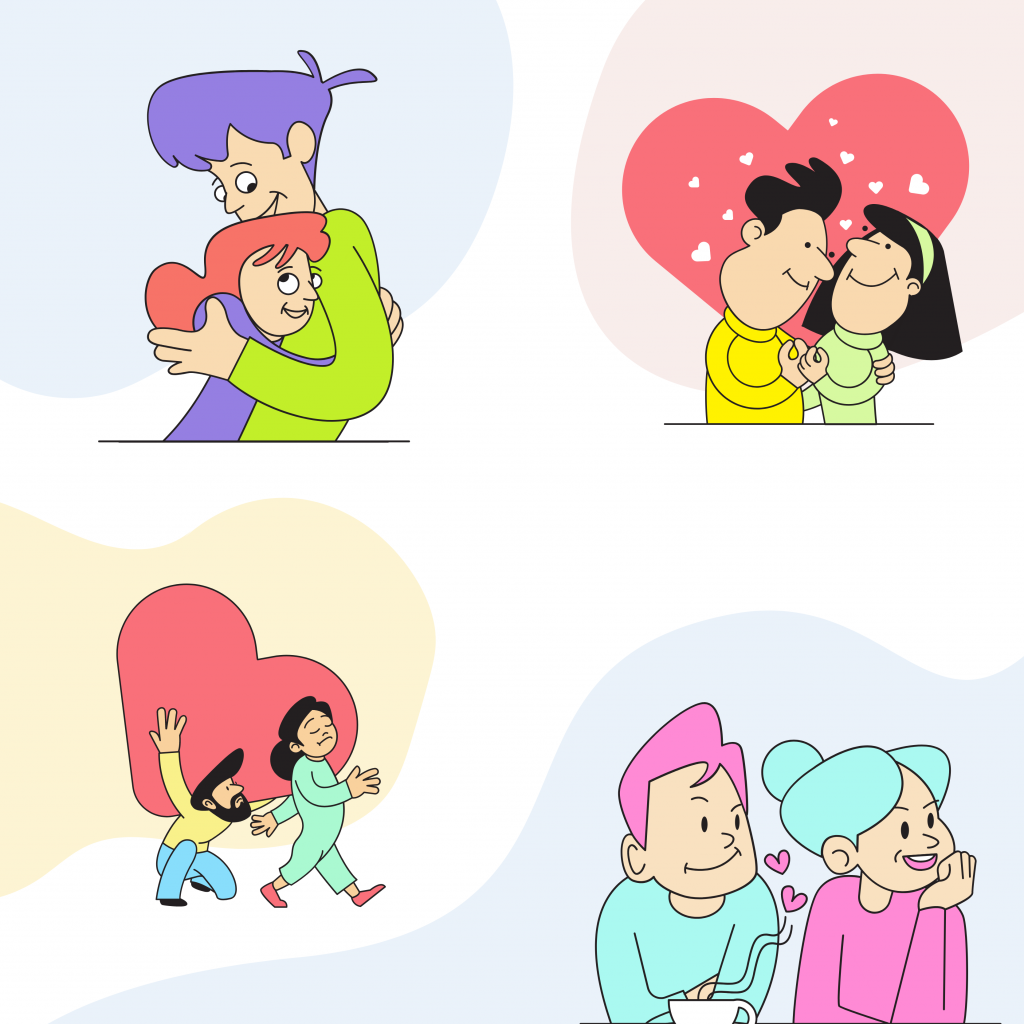 Solo Valentine's Day Illustrations
