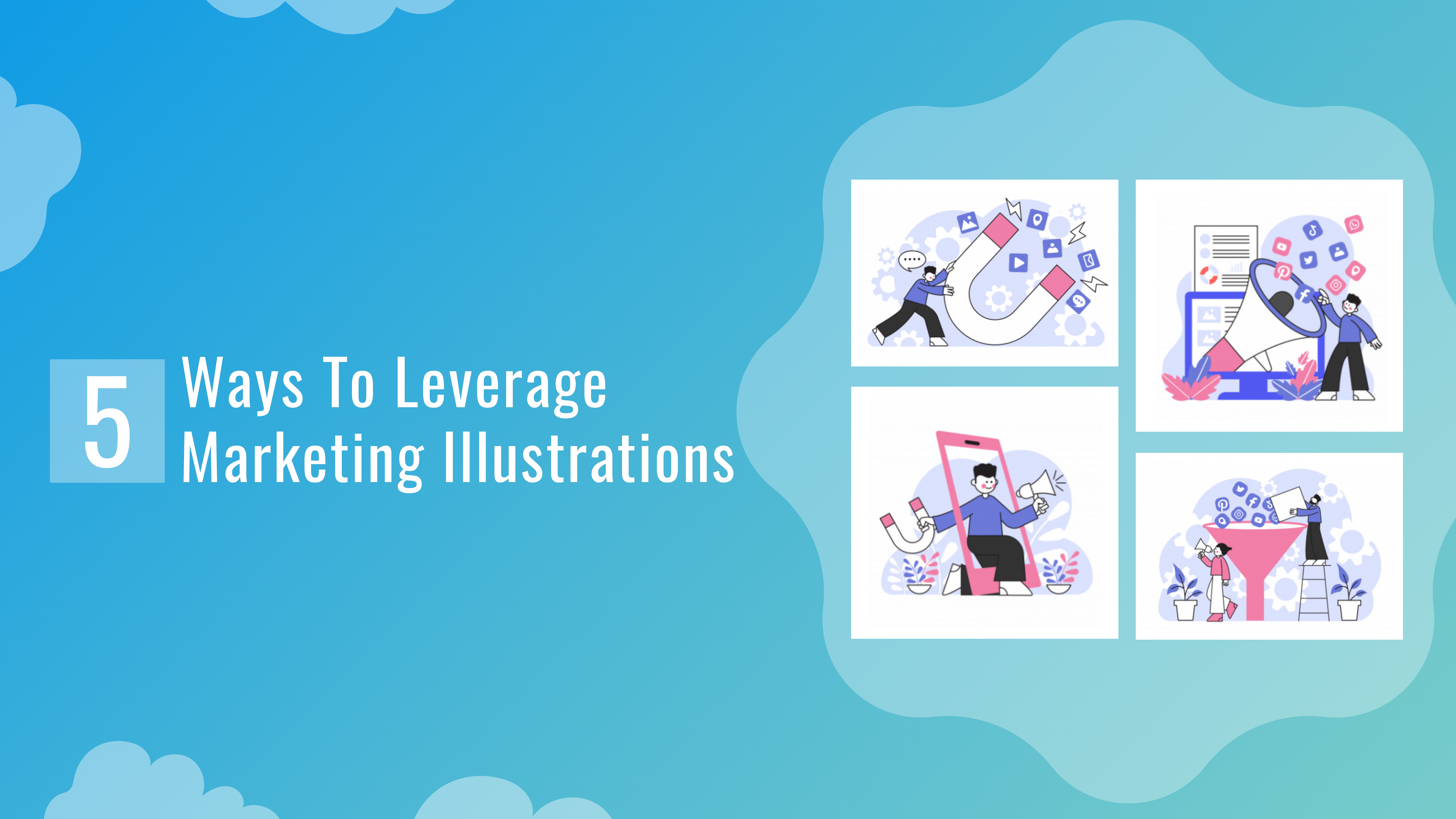 Marketing Illustrations Blog Banner