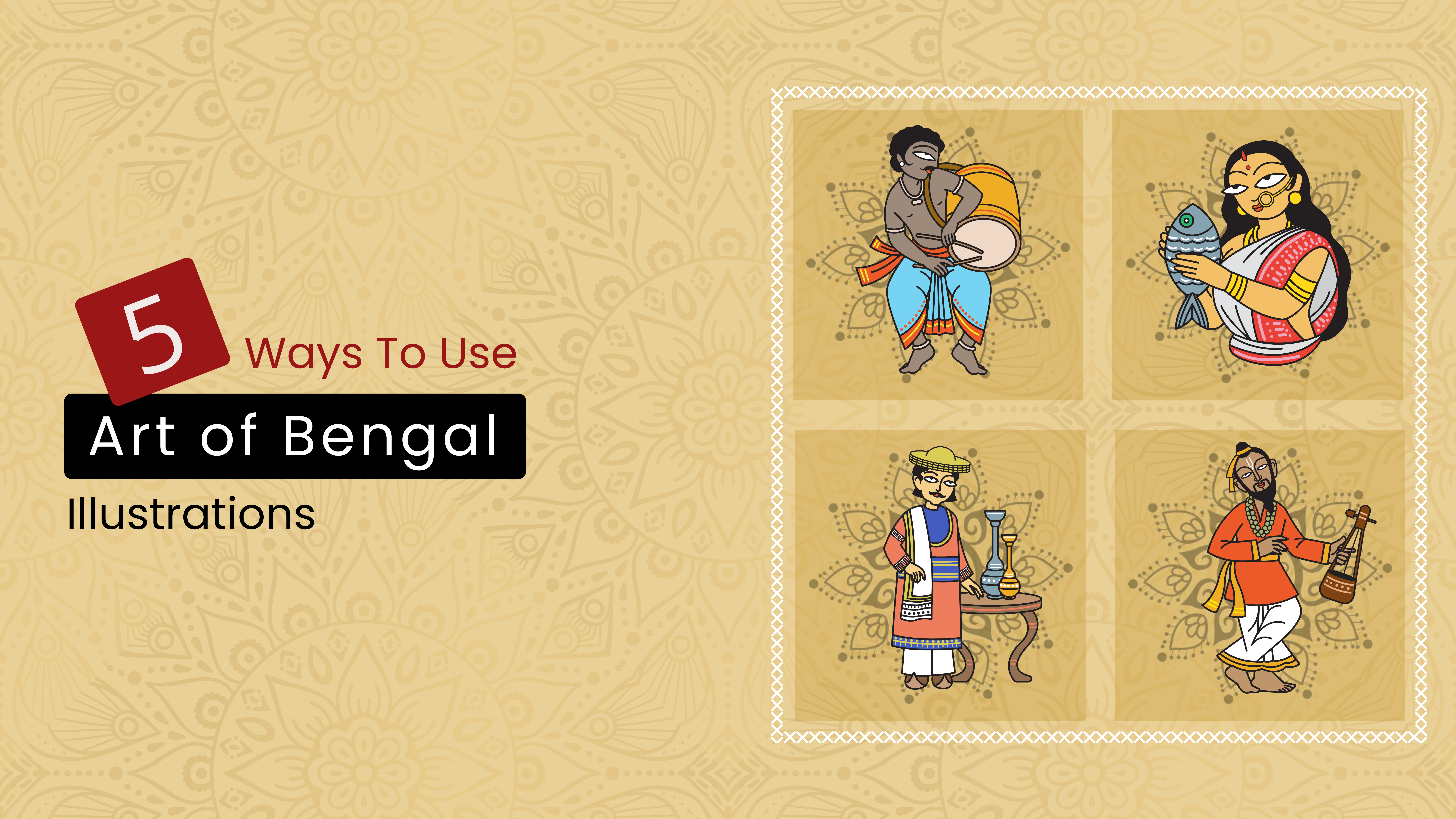 Art of Bengal Illustrations Blog Banner