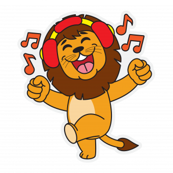 Lion Stickers