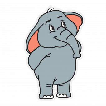 Elephant Stickers