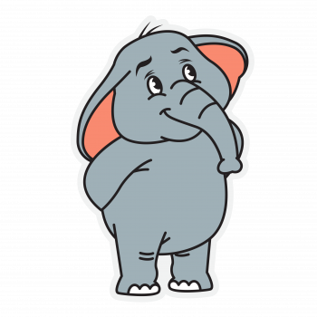 elephant-sticker