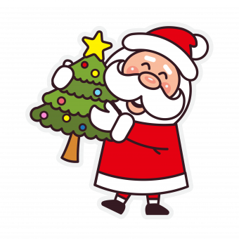 Santa Claus Stickers