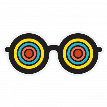 glasses-sticker